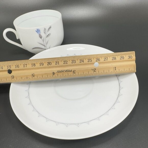 Bing & Grondahl Denmark Kjoebenhavn Porcelain Small Teacup And Saucer Set VTG - Picture 3 of 14